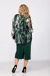 Платье 1387 изумруд VOLNA фото 2