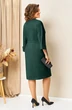 Платье 1443 бутылочно-зеленый VOLNA фото 2 Платье 1443 бутылочно-зеленый VOLNA фото 2