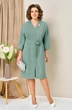 Платье 1443 мятно-зеленый VOLNA