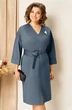 Платье 1443 темно-голубой VOLNA фото 4
