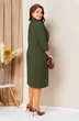 Платье 1448 хаки VOLNA фото 2