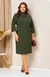 Платье 1448 хаки VOLNA