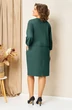 Платье 1449 бутылочно-зеленый VOLNA фото 2