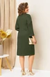 Платье 1451 хаки VOLNA фото 2