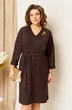 Платье 1451 шоколад VOLNA