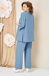 Костюм брючный 1458 светло-голубой VOLNA фото 2
