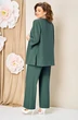 Костюм брючный 1458 темно-мятный VOLNA фото 2