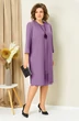 Костюм с платьем 1459 лаванда VOLNA