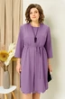 Костюм с платьем 1459 лаванда VOLNA фото 3