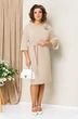 Платье 1461 светло-бежевый VOLNA