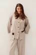 Костюм брючный 2440 бежевый VeritaModa фото 4