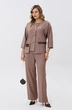 Костюм брючный 2440 мокко VeritaModa
