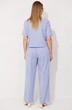 Костюм брючный 2458 голубой VeritaModa фото 2
