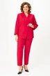 Костюм брючный 1092 красный Vilena