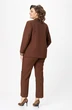 Костюм брючный 1092 шоколад Vilena фото 2