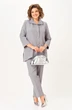Костюм брючный 1110 серый Vilena