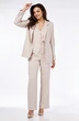 Костюм брючный 1120 кремовый Vilena