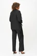 Костюм брючный 1121 черный + леопард Vilena фото 2