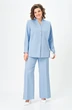 Костюм брючный 1138 голубой Vilena