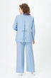 Костюм брючный 1138 голубой Vilena фото 2