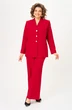 Костюм брючный 1138 красный Vilena