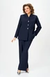 Костюм брючный 1138 темно-синий Vilena фото 3