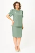 Костюм с юбкой 1143 полынь Vilena