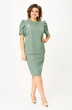 Костюм с юбкой 1143 полынь Vilena фото 3