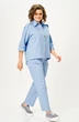 Костюм брючный 1158 голубой Vilena фото 5