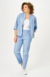 Костюм брючный 1159 голубой Vilena фото 4