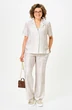 Костюм брючный 1170 молочный Vilena