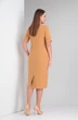 Костюм с платьем 750 гусиная лапка + карамель Vilena