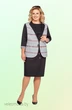 Костюм с платьем 810 Vitol Fashion
