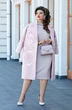 Пальто 14413 розовый Vittoria Queen
