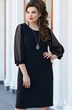 Платье 14793 черный Vittoria Queen