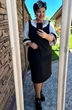 Платье 16513 черный + молочный Vittoria Queen