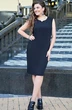 Костюм с платьем 16543 дизайн молочный + черный Vittoria Queen