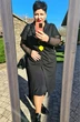 *Костюм с платьем 16583 черный Vittoria Queen