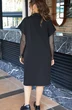 *Костюм с платьем 16583 черный Vittoria Queen