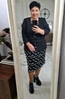 Костюм с платьем 17213 черный Vittoria Queen