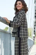 *Костюм с юбкой 17373 клетка Vittoria Queen