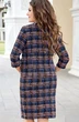 Костюм с юбкой 17393 клетка Vittoria Queen