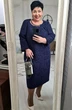 *Платье 17463-1 темно-синий Vittoria Queen