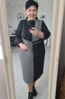 Платье 17523 гусиная лапка + черный Vittoria Queen