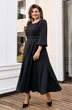 *Платье 19483 черный Vittoria Queen