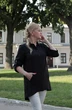 Рубашка 140 черный YFS