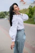 Рубашка 5609 белый YFS