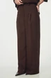 Костюм брючный 2273 шоколадно-коричневый YOUR SIZE фото 5
