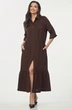 Платье 2274 шоколадно-коричневый YOUR SIZE
