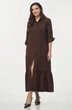 Платье 2274 шоколадно-коричневый YOUR SIZE фото 4